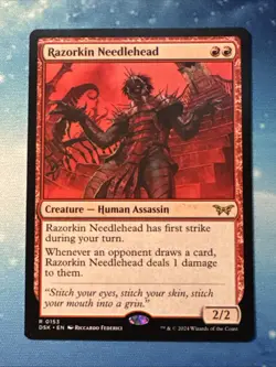 Razorkin Needlehead Duskmourn: House of Horror Regular 0153 - Image 1