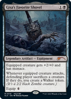 Gisa's Favorite Shovel Secret Lair: Universes Within - Near Mint - Image 1
