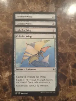 (4) Cobbled Wings *PLAYSET* Ixalan Regular NM MTG - Image 1