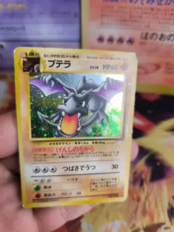 Pokemon Karte Card Aerodactyl Mysterious Of Fossil 1997 Holo Wotc japanese VG - Image 4