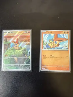 Pokemon TVG Victini Illustration Collection Promo 208, Jumbo card and Poke Ball - Image 2