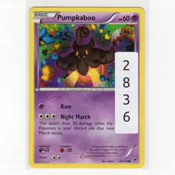 Pokemon TCG Pumpkaboo 44/119 XY Phantom Forces Regular Common Card EN-LP 2014 - Image 3