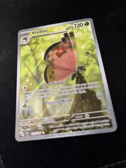 Vivillon 193/191 Illustration Rare Surging Sparks Near Mint Pokemon Card - Image 3