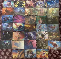 Mtg Final Fantasy Art Card Complete Set Fin - Image 2
