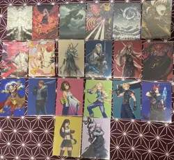 Mtg Final Fantasy Art Card Complete Set Fin - Image 3