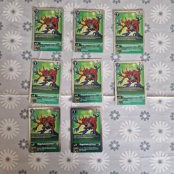Digimon Card Game MegaKabuterimon EX1-040 [Classic Collection EX-01] x8 bundle - Image 1