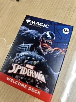 SDCC Comic Con 2025 Magic The Gathering x Spider-Man VENOM ONLY Welcome Deck - Image 1