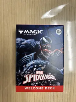 SDCC Comic Con 2025 Magic The Gathering x Spider-Man VENOM ONLY Welcome Deck - Image 2