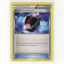 Pokemon TCG Battle Compressor 92/119 XY Phantom Forces Regular Card EN-LP 2014 - Image 1