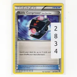 Pokemon TCG Battle Compressor 92/119 XY Phantom Forces Regular Card EN-LP 2014 - Image 3
