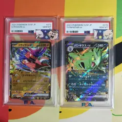 PSA10 Tyranitar ex RR Koraidon ex RR Pokemon Card Japanese - Image 1