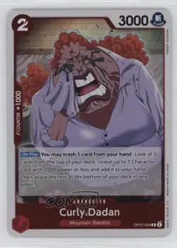 2024 One Piece Card Game: 500 Years in The Future OP07 Curly Dadan 02v3 - Image 1