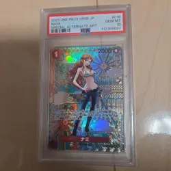 PSA 10 Nami SP Parallel OP05 One Piece Card New Era Leader Rare Japan - Image 1
