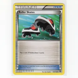 Pokemon TCG Roller Skates 125/146 XY Base Set Regular Uncommon Card EN-LP 2014 - Image 1