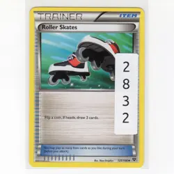 Pokemon TCG Roller Skates 125/146 XY Base Set Regular Uncommon Card EN-LP 2014 - Image 3