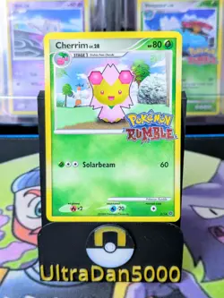 Cherrim lv.28 2/16 - English Pokemon RUMBLE Card - Image 1