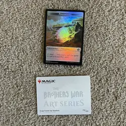 MTG The Brothers War Lot of 25 Cards - Foil, Full Art, Promos - No Doubles - Image 3