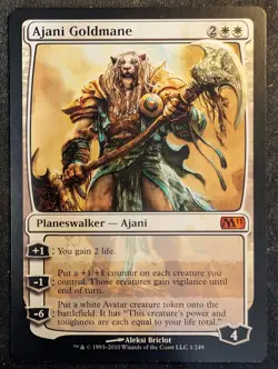 Ajani Goldmane - Magic 2011 / M11 (MTG) - Image 1