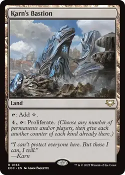MTG Edge of Eternities Commander - Karn's Bastion - Image 1