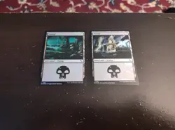 44x Foil Basic Land Swamp Magic The Gathering Card Lot /Used/ MTG /Assorted Sets - Image 3