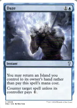 MTG Daze (White Border) (26) | NM | Mystery Booster 2 (MB2) - Image 1