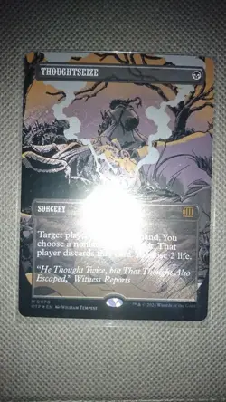 Texture Foil Thoughtseize English Mtg - Image 1