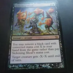 Mtg Sickening Shoal Foil - Image 1