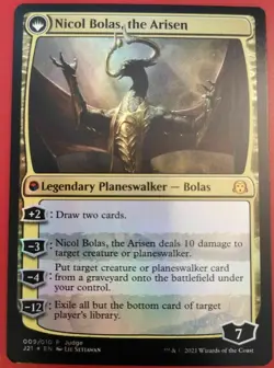 Mtg Judge Promo Version Nicol Bolas, The Ravager Foil - Image 2