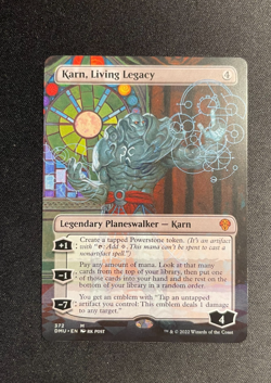 MTG Karn, Living Legacy (Borderless), NM-Mint, (DMU #372) Regular - Image 1