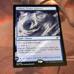 Uthros, Titanic Godcore X1 Mtg Edge Of Eternities Nm - Image 1
