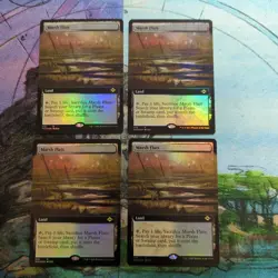 Mtg Marsh Flats Expansion Foil 4 English Sheets - Image 1