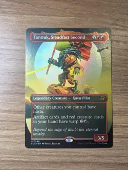 Tannuk, Steadfast Second - FOIL - Borderless - Edge Of Eternities - 296 - Image 2