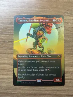 Tannuk, Steadfast Second - FOIL - Borderless - Edge Of Eternities - 296 - Image 3