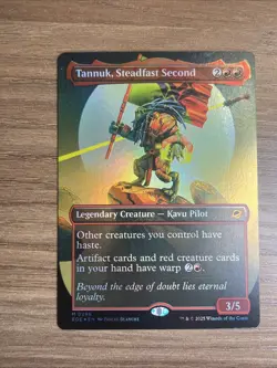 Tannuk, Steadfast Second - FOIL - Borderless - Edge Of Eternities - 296 - Image 5