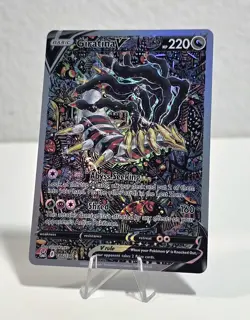 Pokemon Giratina V (Alternate Full Art) 186/196 Swsh11: Lost Origin Holo Card - Image 1