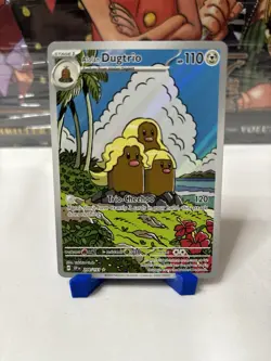 Pokemon Surging Sparks - Alolan Dugtrio - 208/191 - Illustration Art Rare - M/NM - Image 1
