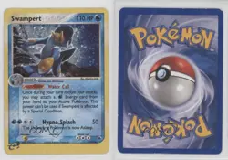 Swampert Holo Pokemon EX Ruby & Sapphire #13 2003 10cj - Image 3