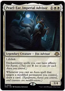 MTG Modern Horizons 3 Pearl-Ear, Imperial Advisor (Rare) - Image 1