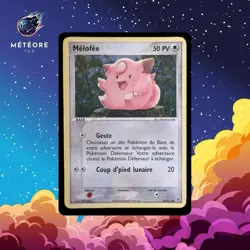 Carte Pokemon Melofee 59/112 Reverse Ex Rouge Feu Vert Feuille Francaise - Image 1