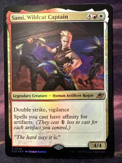Sami, Wildcat Captain - FOIL - Edge of Eternities #226 Mythic, NM - Image 1