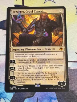 2025 MTG Edge Of Eternities Tezzeret, Cruel Captain #2 - Image 1