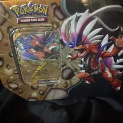 Pokemon Scarlet and Violet: Koraidon Slashing Legends Tin - Image 1