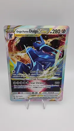 Pokemon TCG - Black Star Promo - SWSH256 Origin Forme Dialga Vstar - Image 1
