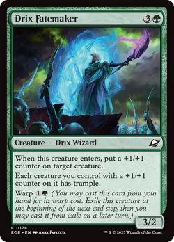 Drix Fatemaker #178 | Near Mint FOIL | Edge of Eternities Magic MTG - Image 1