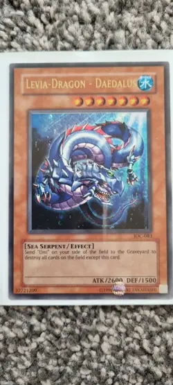 Levia-Dragon - Daedalus - Yugioh TCC - Ultra Rare - LP - Unlimited - Free UK P&P - Image 1