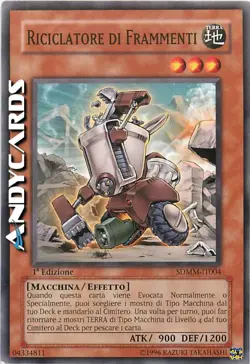 RICICLATORE DI FRAMMENTI • (Scrap Recycler) • Comune • SDMM IT004 • 1Ed • Yugioh - Image 1
