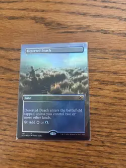 Deserted Beach (Borderless) Innistrad: Midnight Hunt Foil - Image 1