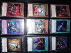 Yugioh Binder Collection 180 Cards - All Holos - QCR, Platinum And More - Image 1