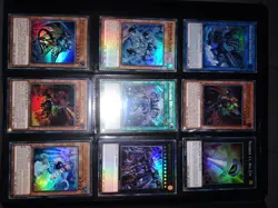Yugioh Binder Collection 180 Cards - All Holos - QCR, Platinum And More - Image 2