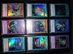Yugioh Binder Collection 180 Cards - All Holos - QCR, Platinum And More - Image 3